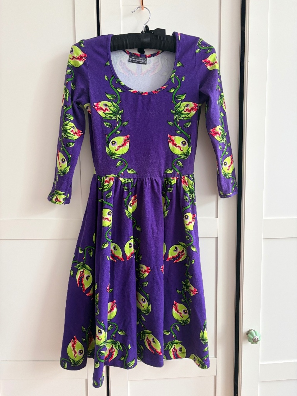 Pinup Couture Flytrap swing dress XS Couture for every body
